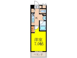 アーデン江坂の物件間取画像